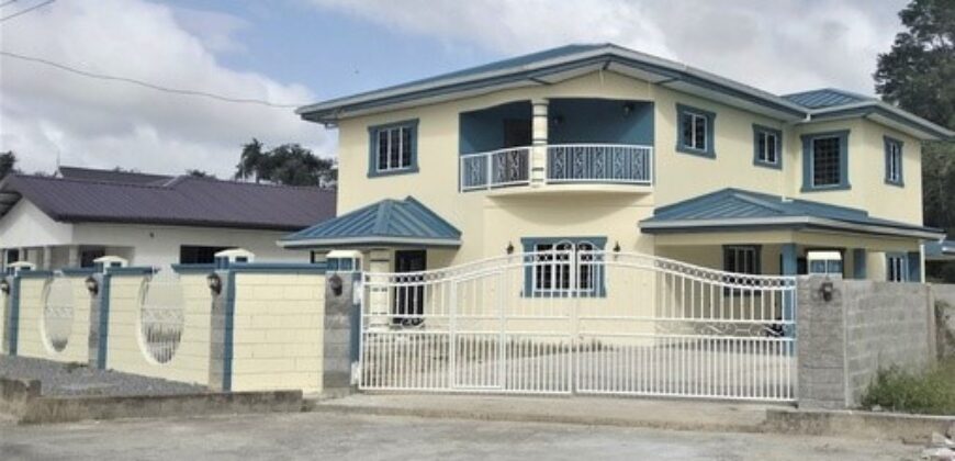 Sangre Grande – New 4 Bedroom Home