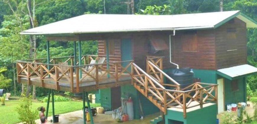 Off-Grid, 12-Acre Eco-Tourism Estate – Cumana, Toco