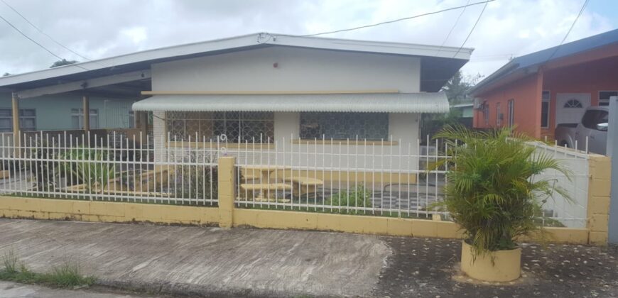 San Cipriano street, Cleaver Road Arima.