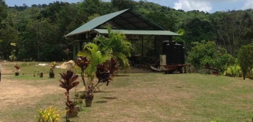 Off-Grid, 12-Acre Eco-Tourism Estate – Cumana, Toco