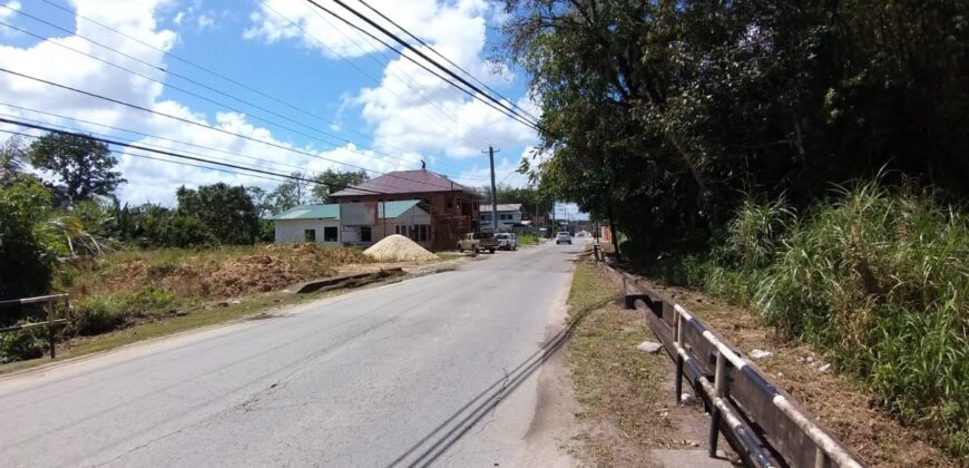 LAND FOR SALE – SANGRE GRANDE TOCO MAIN ROAD $3.7 Mil