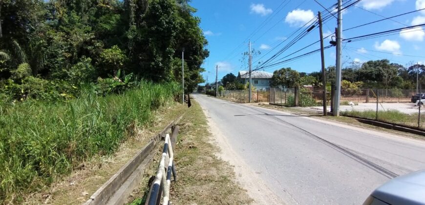 LAND FOR SALE – SANGRE GRANDE TOCO MAIN ROAD $3.7 Mil