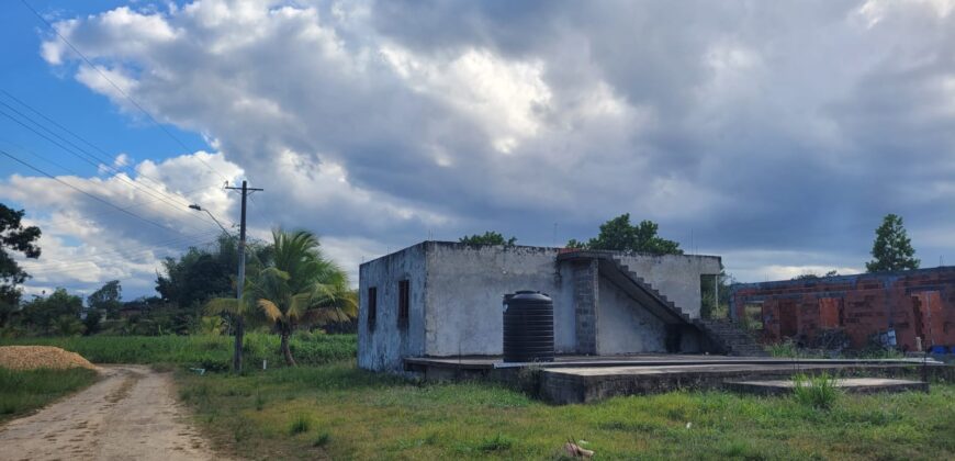 Unfinished 2 bedroom House on 6000sqft Land Freeport $600,000