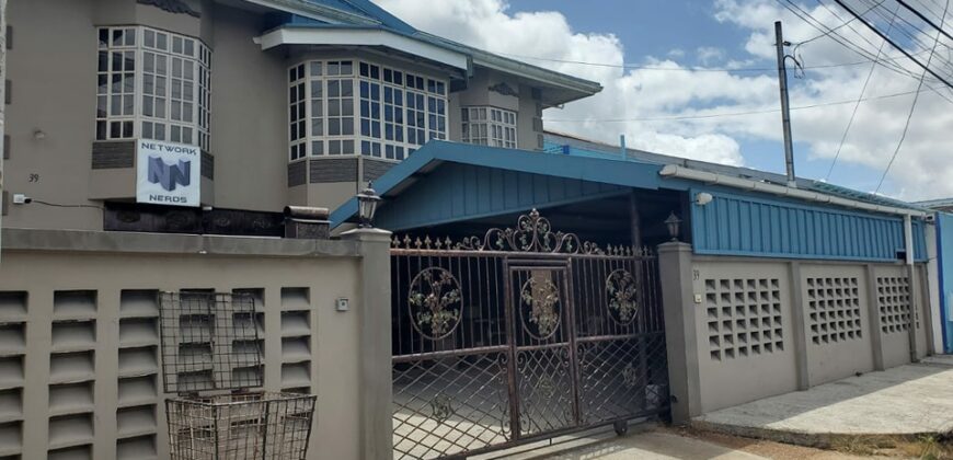 5 Bedroom, 2 Storey House San Fernando $3,600,000