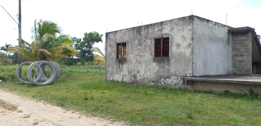 Unfinished 2 bedroom House on 6000sqft Land Freeport $600,000