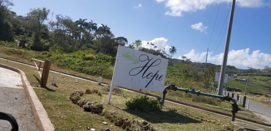 Land for Sale, Hope Estate, Tobago $950,000