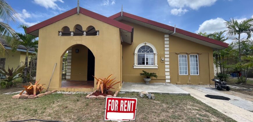 Fully Furnished Home for Rent, Arima $8000.00