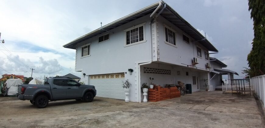 SEAFRONT 6 BED TWO STOREY HOUSE, SOUTH OROPOUCHE $5,500,000