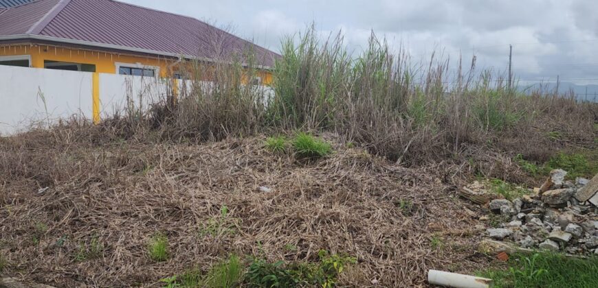 1 Lot of Caroni Land, Behind Cunupia Police Station $500,000 Neg