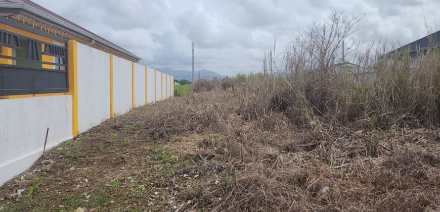 1 Lot of Caroni Land, Behind Cunupia Police Station $500,000 Neg